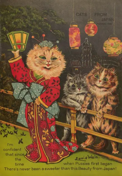 Kočky z Japonska, Louis Wain