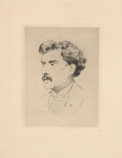 Jean Alexandre Joseph Falguiere, Louise Abbéma
