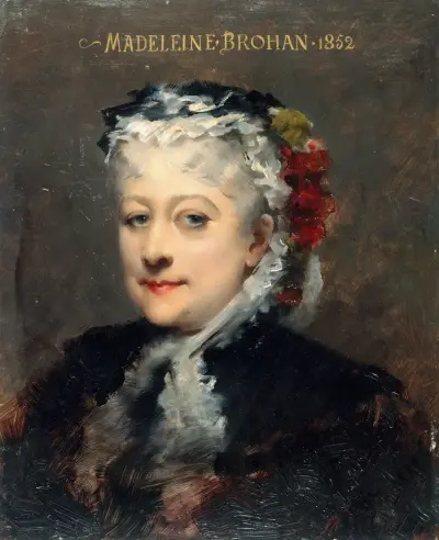 Portrait de Madeleine Brohant (1833-1900), sociétaire de la Comédie-Française, Louise Abbéma