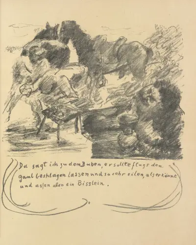 Das Leben des Götz von Berlichingen Pl.09 av Lovis Corinth