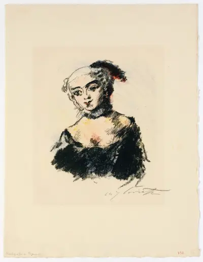 Portrait of the Margravine von Bayreuth av Lovis Corinth