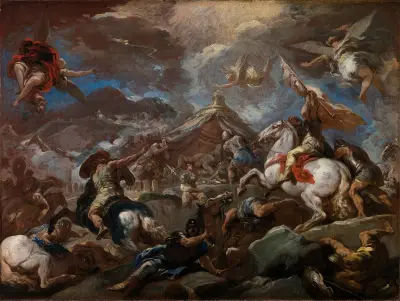 The Discovery of the Body of Holofernes (1703–4) av Luca Giordano