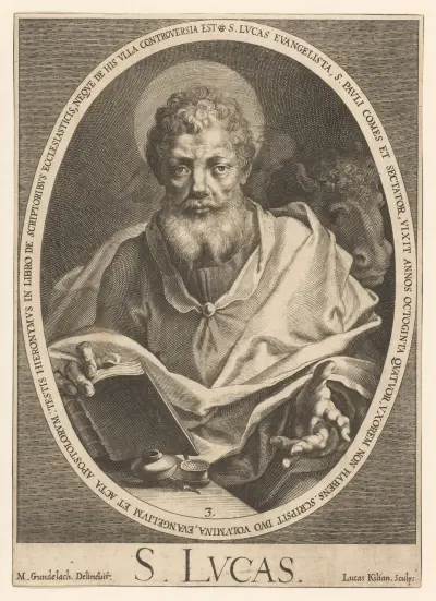 St. Luke av Lucas Kilian