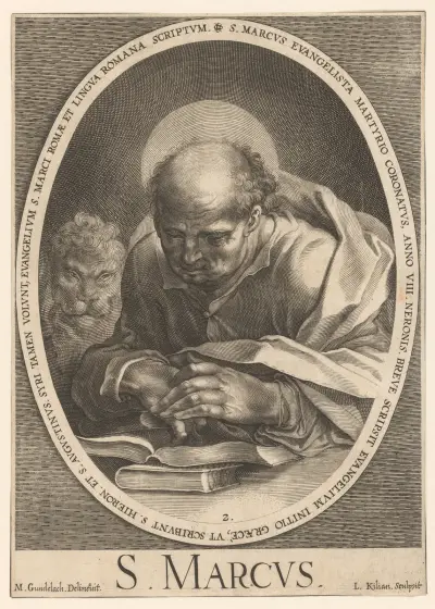 St Mark av Lucas Kilian