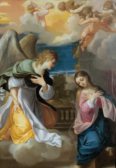 Annunciation, 1603 von Ludovico Carracci