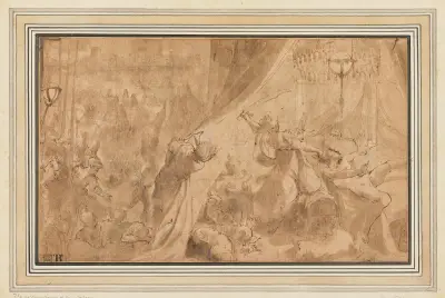 Judith Beheading Holofernes von Ludovico Carracci
