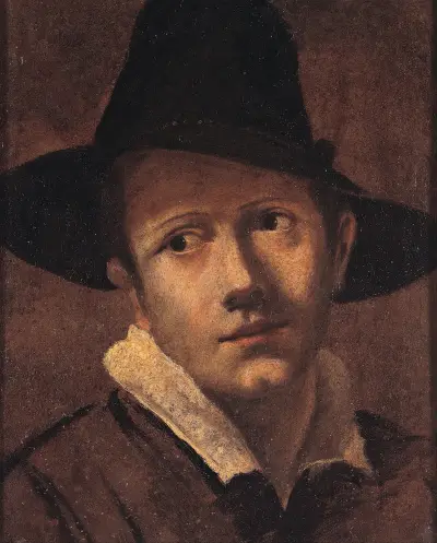 Portrait of a Young Man von Ludovico Carracci