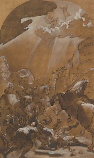 The Conversion of Saint Paul von Ludovico Carracci