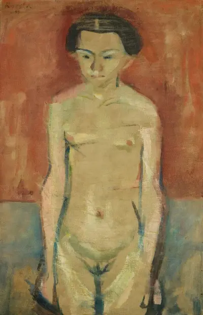 Akt. Syk pike, Ludvig Karsten