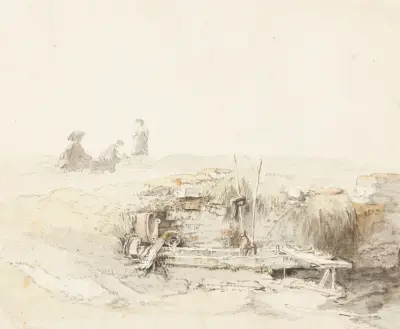 Feldbrunnen av Johann Ludwig Aberli