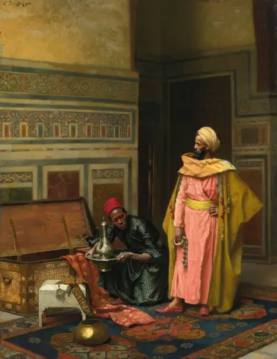 The Treasure Chest av Ludwig Deutsch