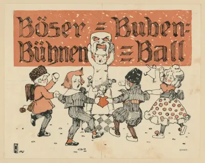 Böser-Buben-Bühnen-Ball, Ludwig Hohlwein