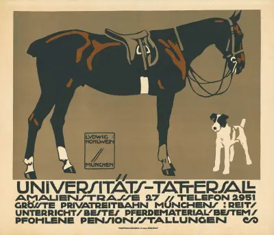 Universitäts-Tattersall, Ludwig Hohlwein