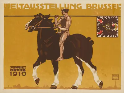 Weltausstellung Brüssel 1910, Ludwig Hohlwein