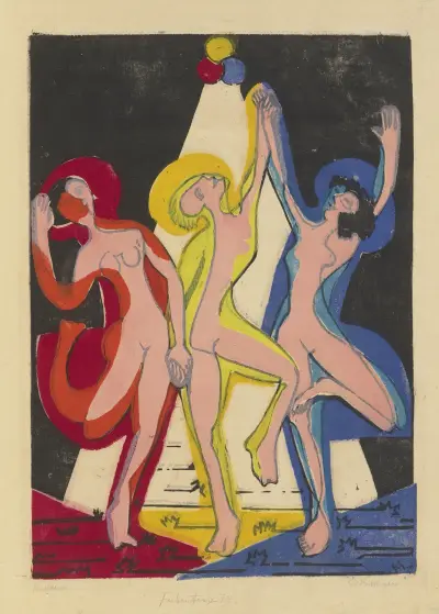 Tanec barev, Ernst Ludwig Kirchner