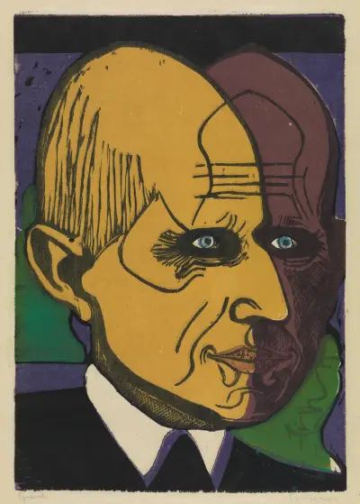 Hlava Dr. Bauera, Ernst Ludwig Kirchner