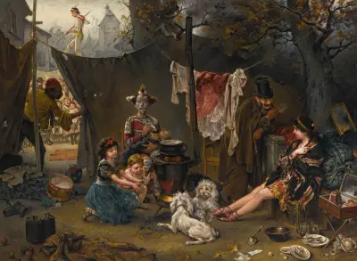 Behind The Scenes, Ludwig Knaus