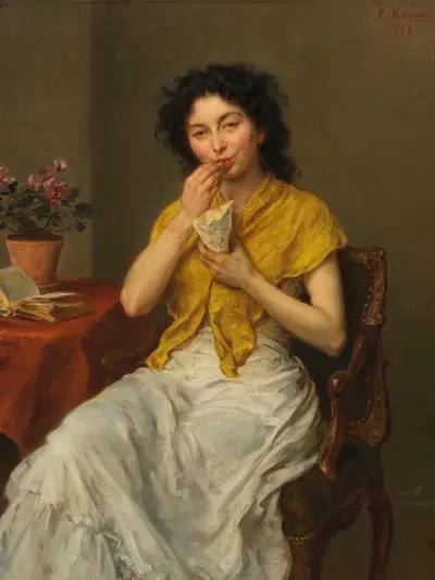Die Naschkatze, Ludwig Knaus