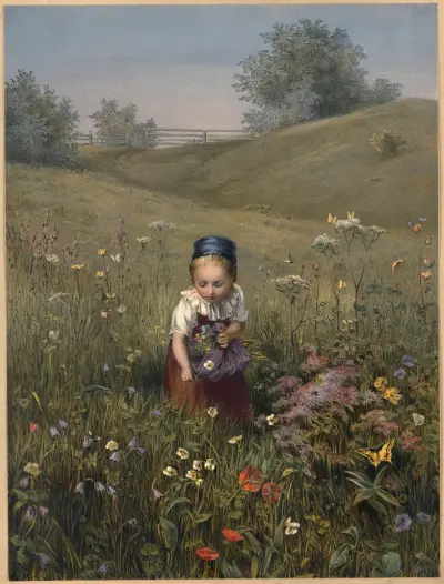 Spring Flowers, Ludwig Knaus