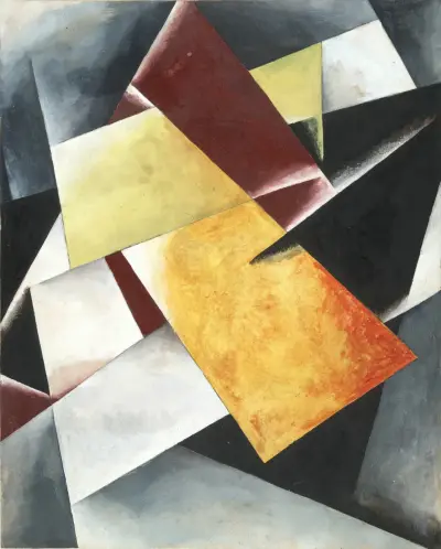Painterly Architectonic, 1918 – nr 1 av Lyubov Popova