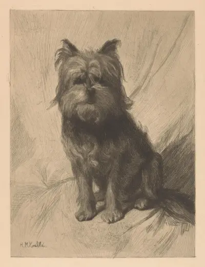 Hollandse smoushond av Hendrik Maarten Krabbé