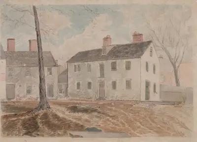Hoban house, F St. near 15th, Washington, D.C. 1874 av James Madison Alden