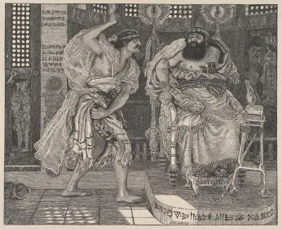 The Death of Eglon av Ford Madox Brown