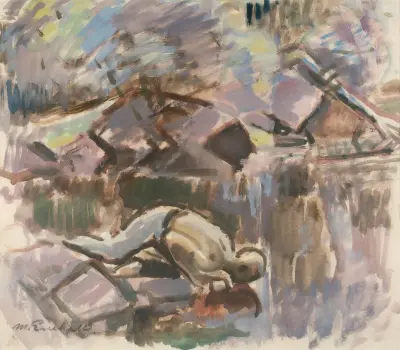 Am Frühling von Magnus Enckell