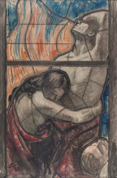 Das Fegefeuer von Magnus Enckell