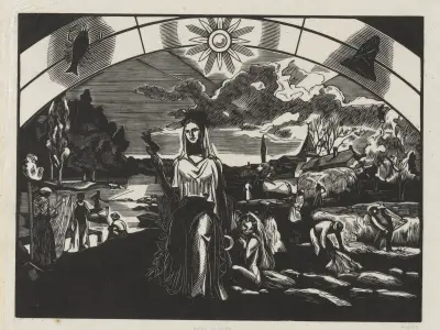Léto, alegorie, Marc Gonthier