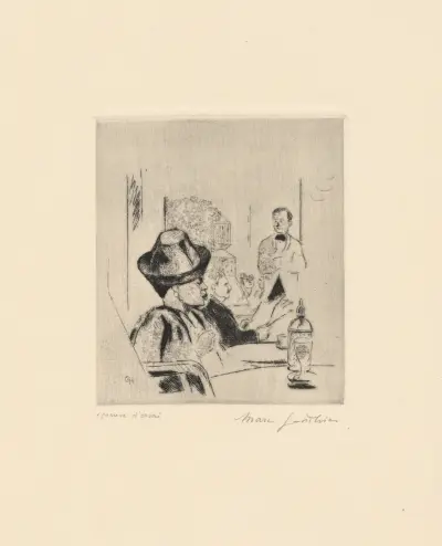 Žena v klobouku, Dôme, Marc Gonthier