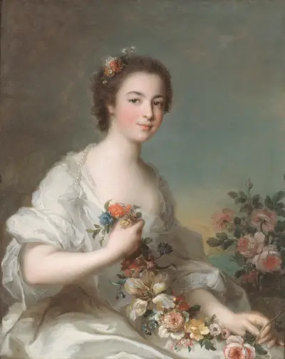 Portrait of a Lady, 1738 av Jean-Marc Nattier