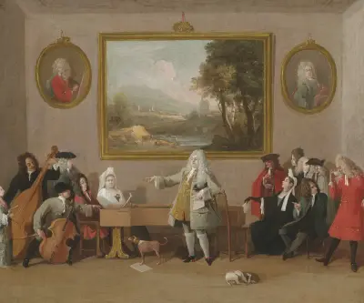 An Opera Rehearsal av Marco Ricci