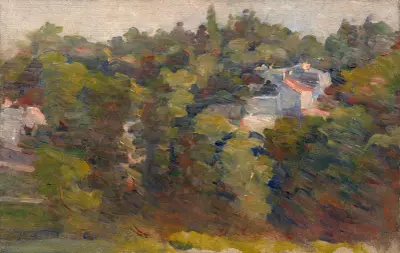 Kleine Ansicht von Sèvres von Marie Bracquemond