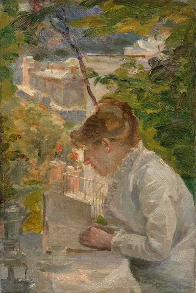 Studie zu ’La Tasse de café’ von Marie Bracquemond
