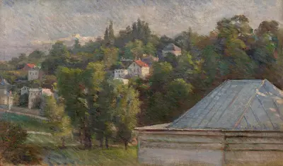 Blick auf Sèvres von Marie Bracquemond
