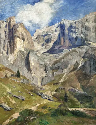 High in the Mountains, Marie Egner
