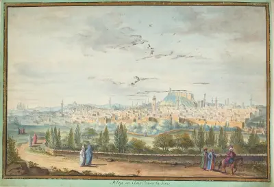 Aleppo in Asien, in Syrien von François-Marie Rosset