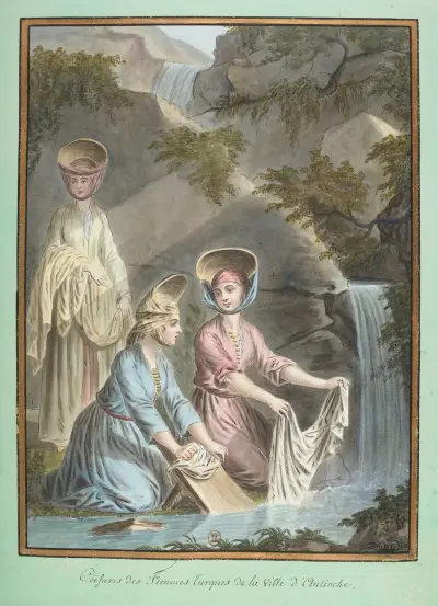 Coëfures des femmes Turques de la ville d’Antioche von François-Marie Rosset