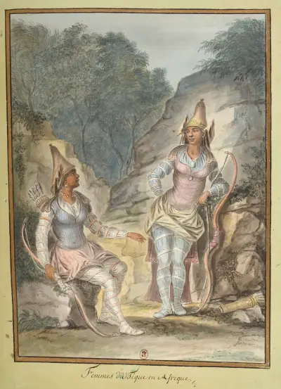 Frauen aus Utica in Afrika von François-Marie Rosset