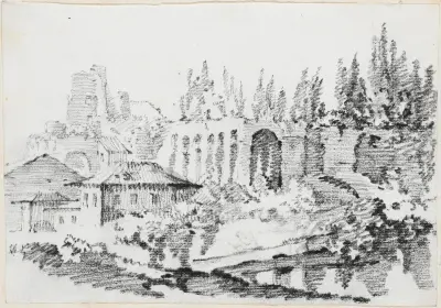 Ruiny pałaców cesarskich na Palatynie, Joseph-Marie Vien