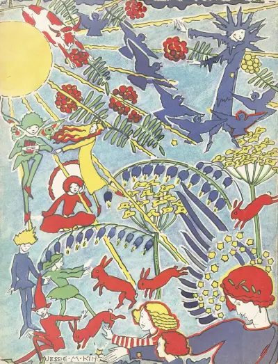 Mummy’s Bedtime Story Book Pl.15, Jessie Marion King