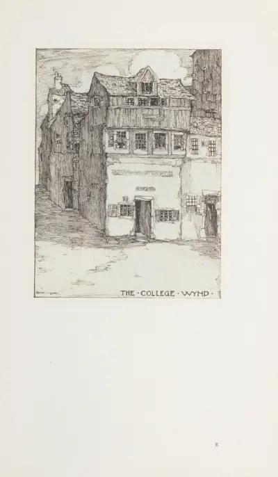 The College Wynd, Jessie Marion King