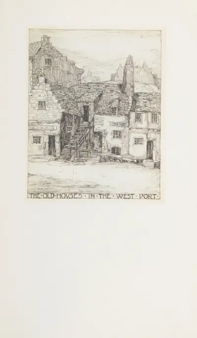 The Old Houses In The West Port, Jessie Marion King