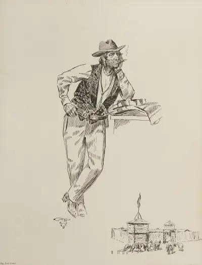 The Post Trader av Charles Marion Russell