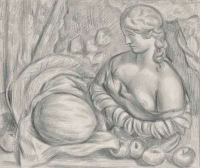 Clytie and the Melon av Mark Gertler