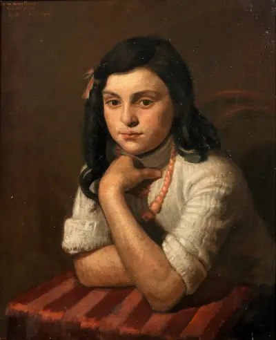 Porträt von May Berlinsky von Mark Gertler
