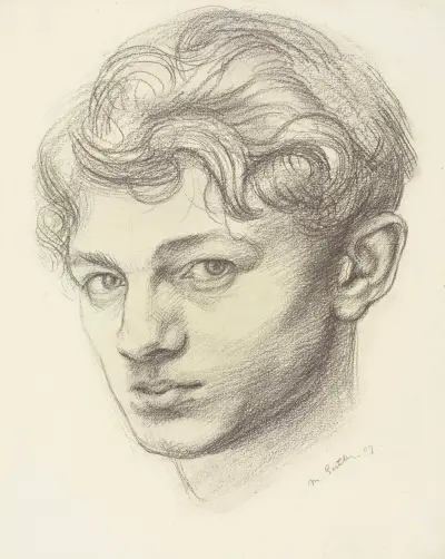 Selbstporträt von Mark Gertler