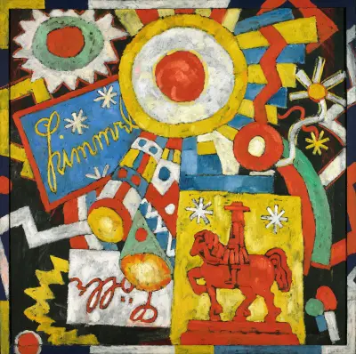 Himmel Sky Object, Marsden Hartley