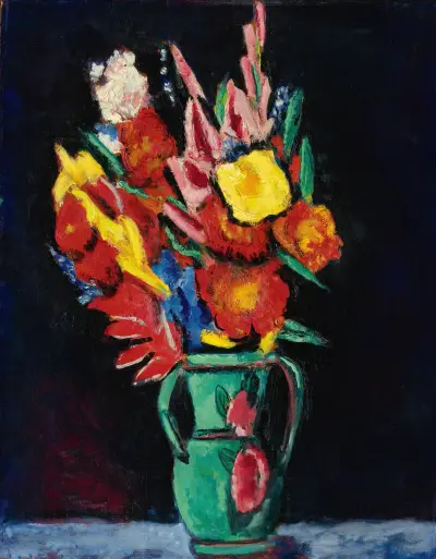 Zátiší s květinami, Marsden Hartley